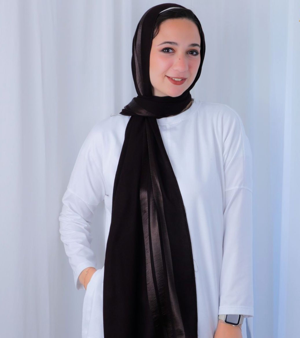 Model hijab
