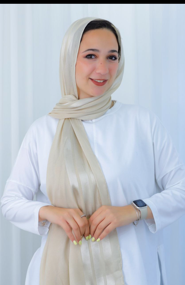 Model hijab