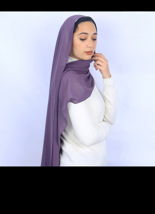 Chiffon hijab nonslip