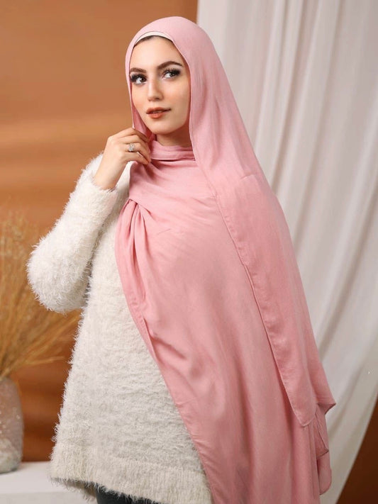 Model hijab 100% egyption cotton