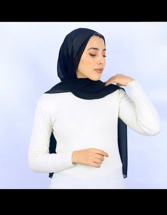 Chiffon hijab nonslip