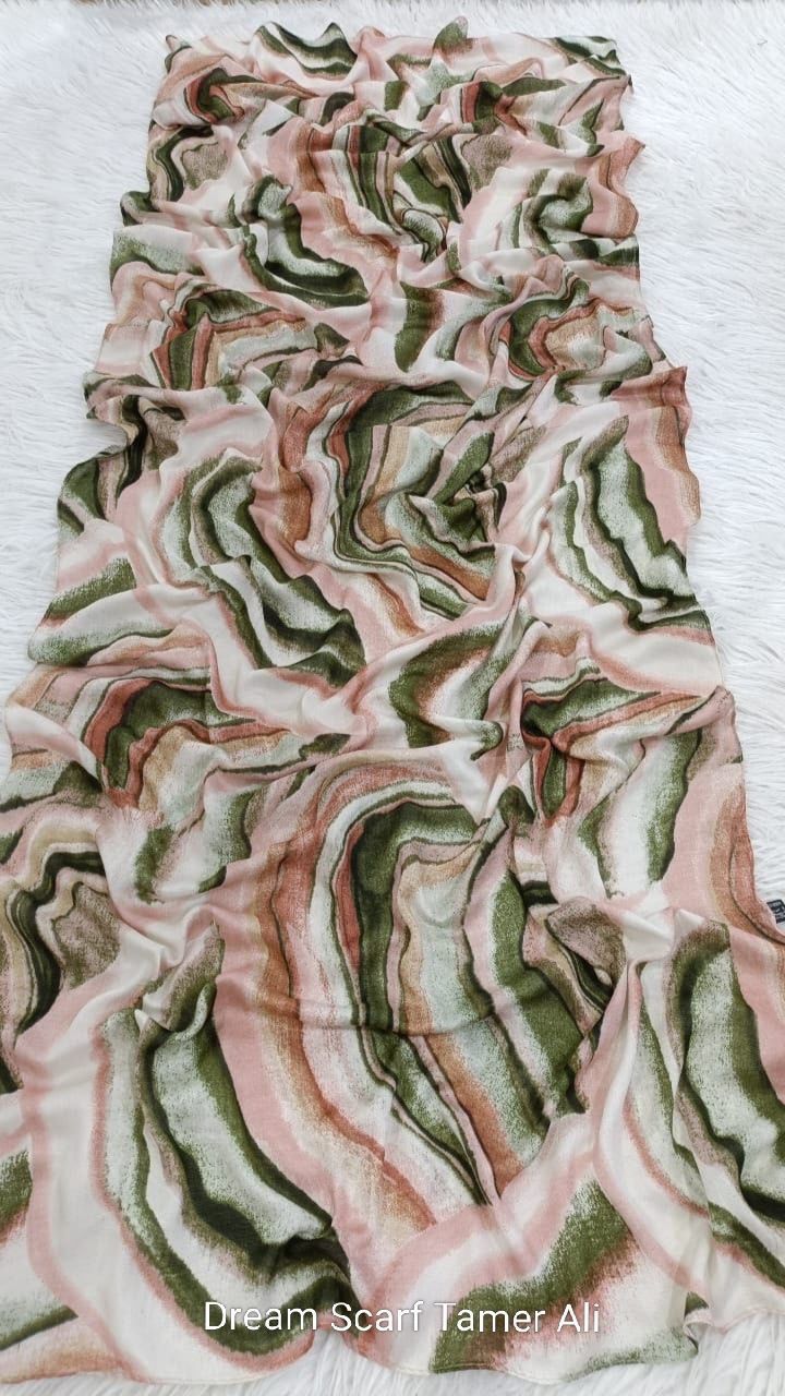 Modal peach/olive