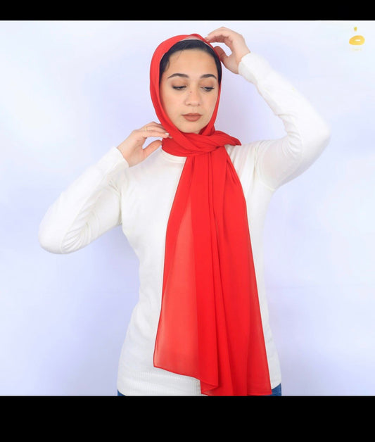 Chiffon hijab nonslip