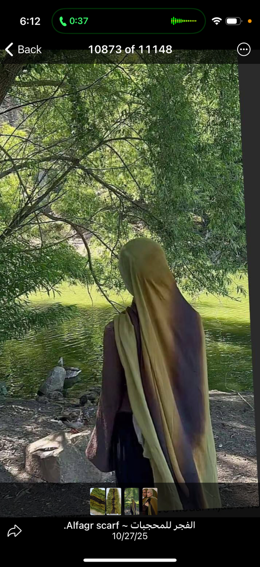 Olive model hijab