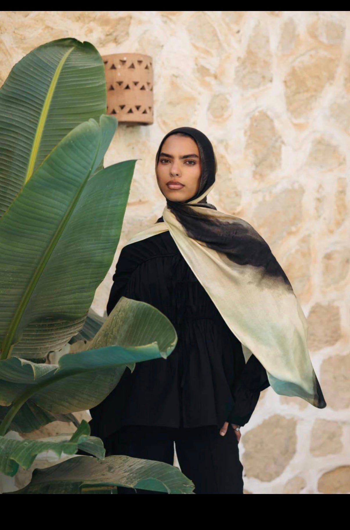 Tie-Dye model hijab