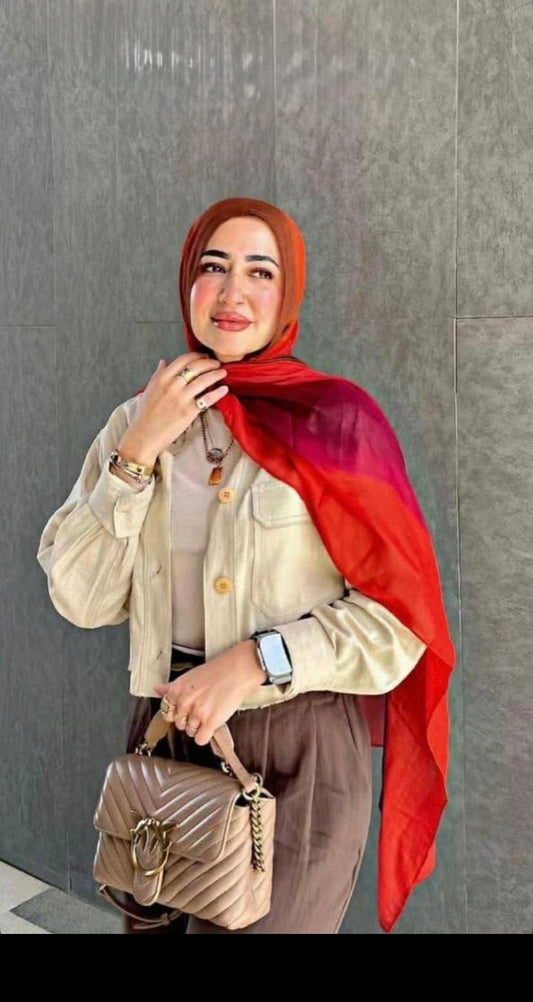 Model hijab